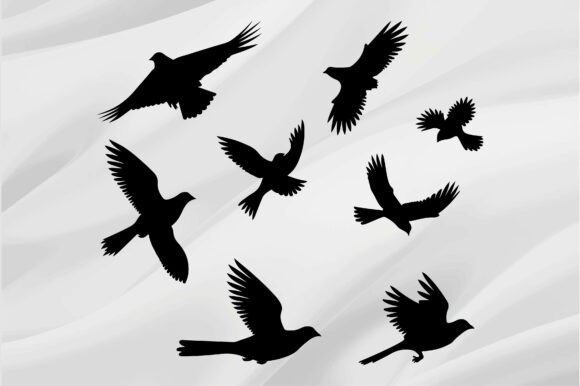 Bird Silhouette: A Designer's Take on Clean Embroidery
