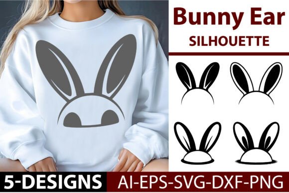Bunny Ear Silhouette Vector Design: A Designer's Review