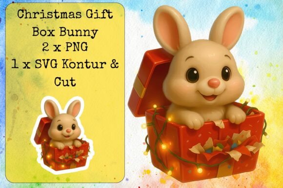 Christmas Gift Box Bunny: A Designer's Review