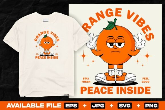 Retro Orange Mascot: A Designer's Embroidery Review