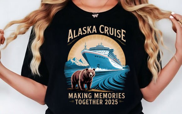 Review: Alaska 2025 Cruise Family Shirt PNG for Stitchers