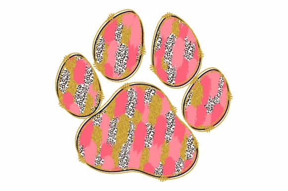 Review: Brush Stroke Dog Paw Sublimation T-shirt Design
