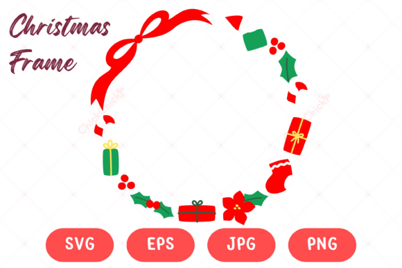 Review: Christmas Wreath Round Frame for Holiday Stitching