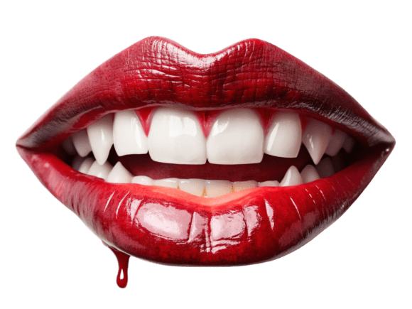 Review: Colorful Halloween Thing Vampire Teeth for Embroidery