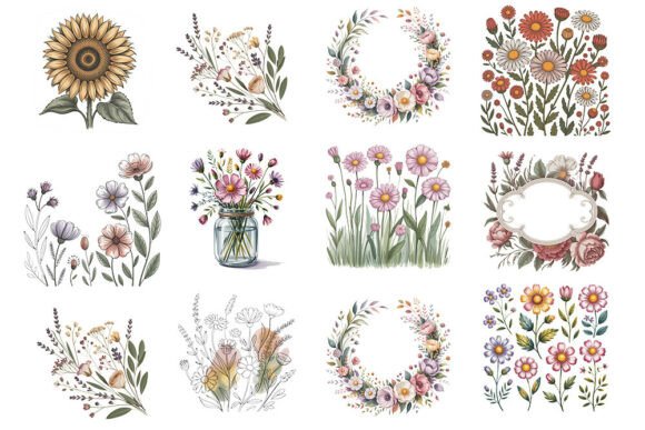 Review: Floral Quote PNG Bundle Vintage Wildfl