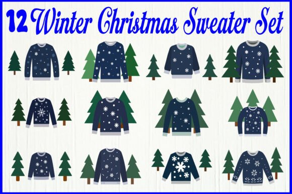 Review: Winter Christmas Sweater Set for Holiday Embroidery