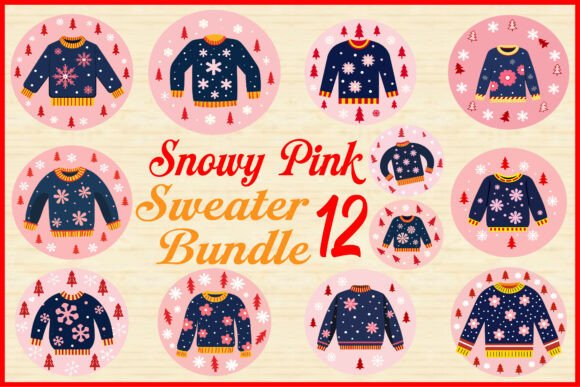 Snowy Pink Sweater Bundle: A Designer's Review