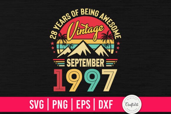 Vintage 1997 Birthday Design: A Pro Review