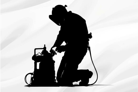 Welder Silhouette Vector: A Designer's Field Test